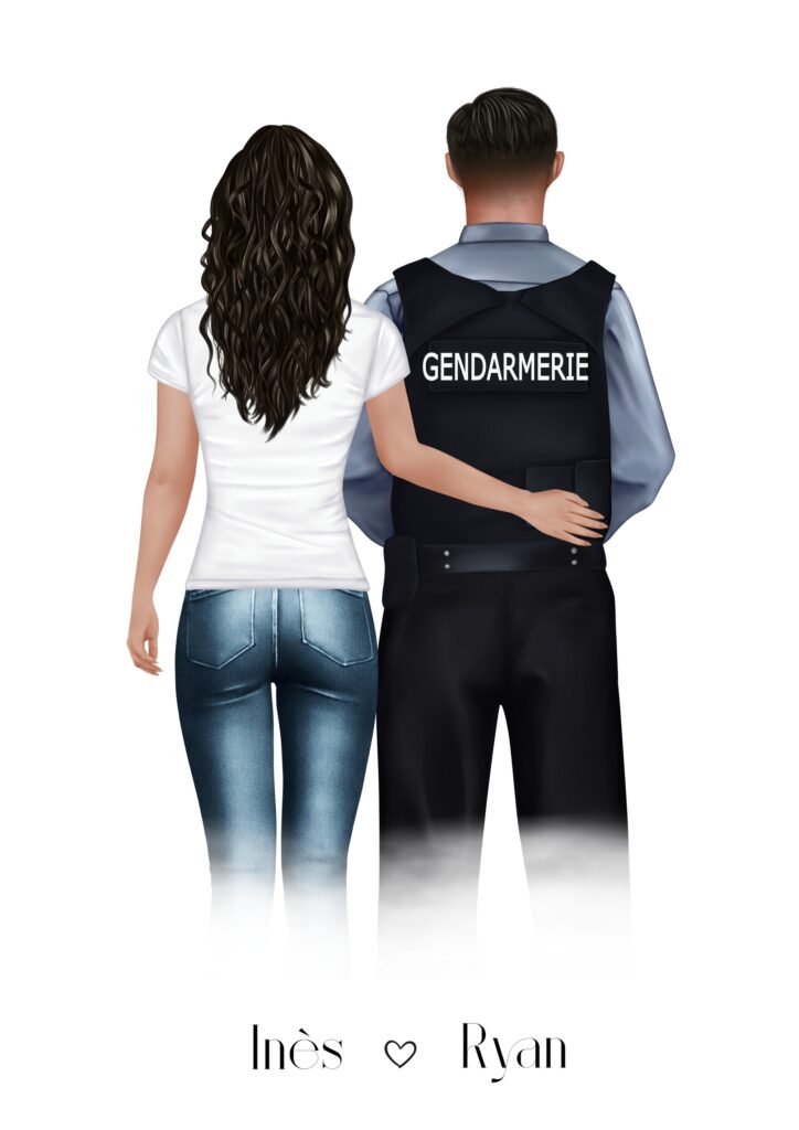 Portrait Copain Gendarme Marieandclaire Cr Ations