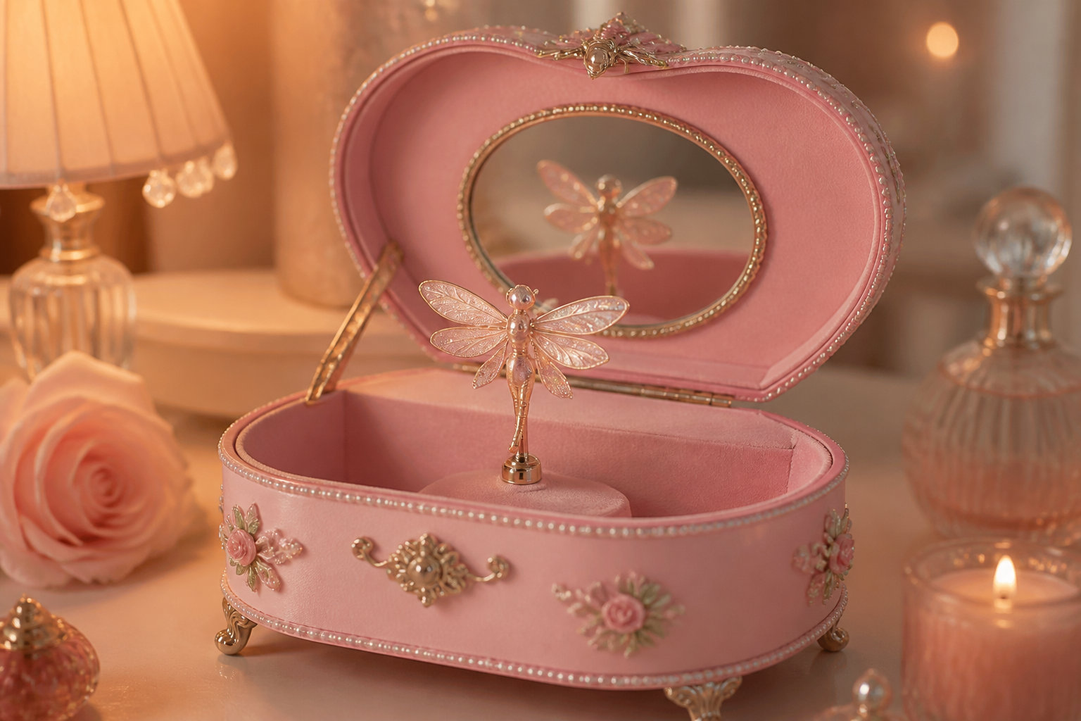 La boîte à bijoux musicale : un objet décoratif et poétique
