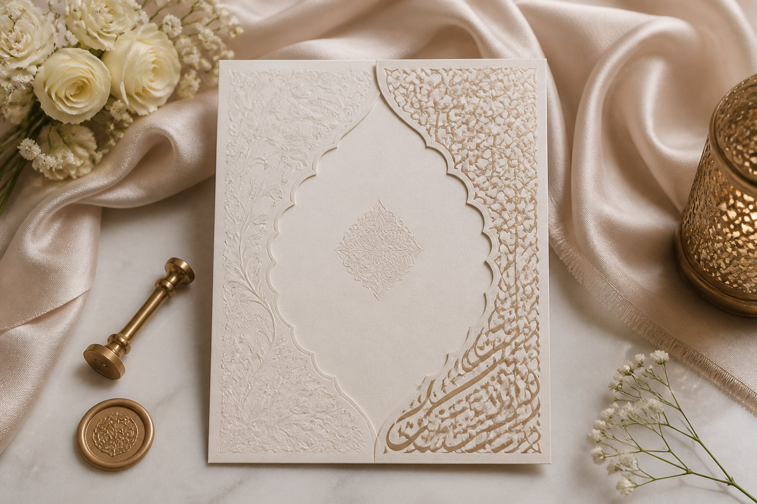 4 options de personnalisation pour une invitation bilingue
