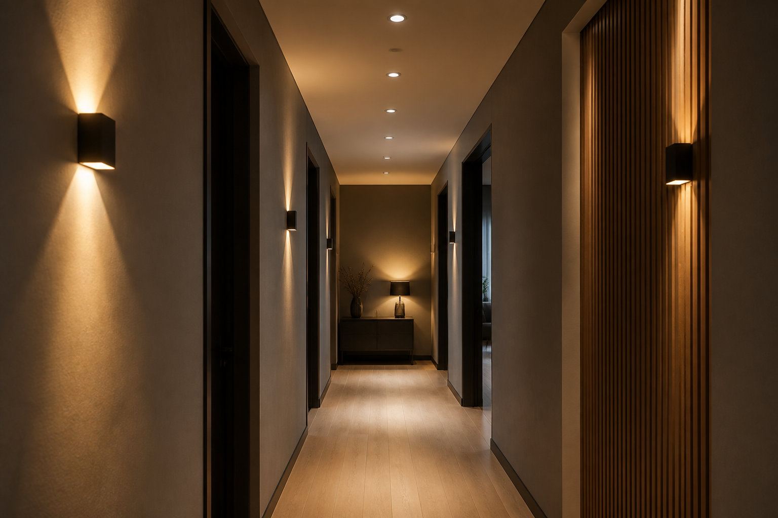 3 solutions d'éclairage pour illuminer un passage sombre
